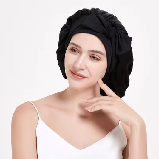 Mimi Bonnet – Premium Silky Sleep Cap for Frizz-Free, Healthy Hair